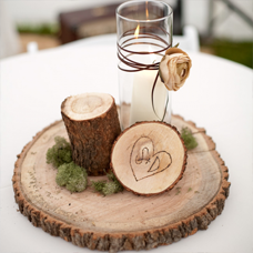 Украшение свечами комнаты невесты