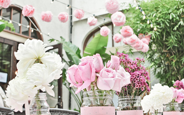 Оформление комнаты невесты