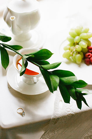 Утро невесты в стиле бохо, кольцо