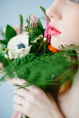 Утро невесты в стиле бохо, макияж