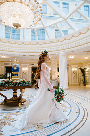 Утро невесты в стиле бохо