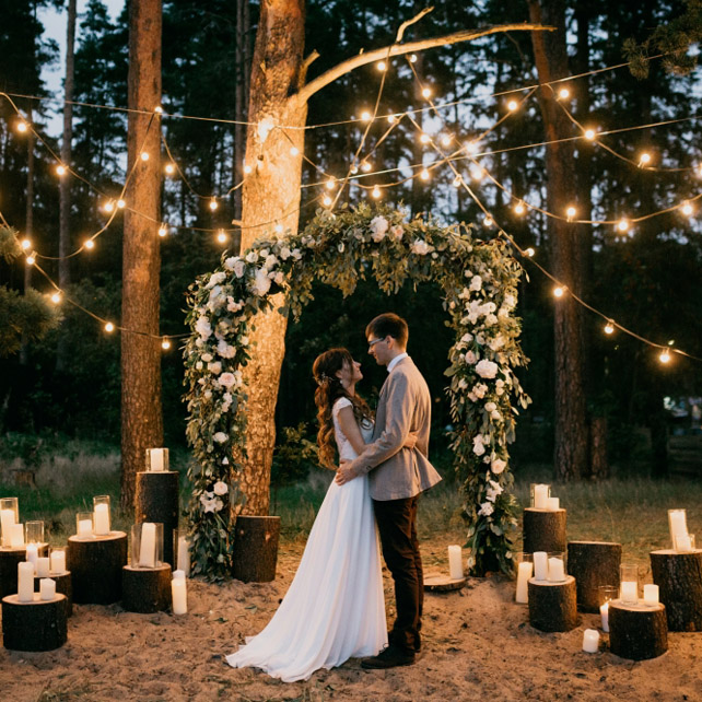 Всё, что вам нужно знать об освещении на свадьбе
