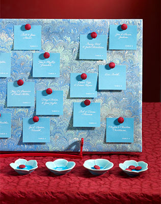 план рассадки гостей в классическом стиле