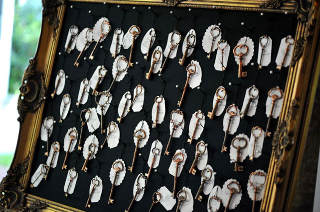 план рассадки гостей в винтажном стиле