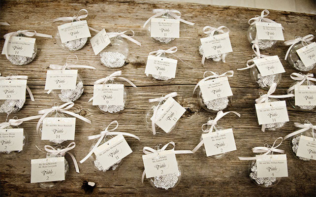 план рассадки гостей в рустикальном стиле