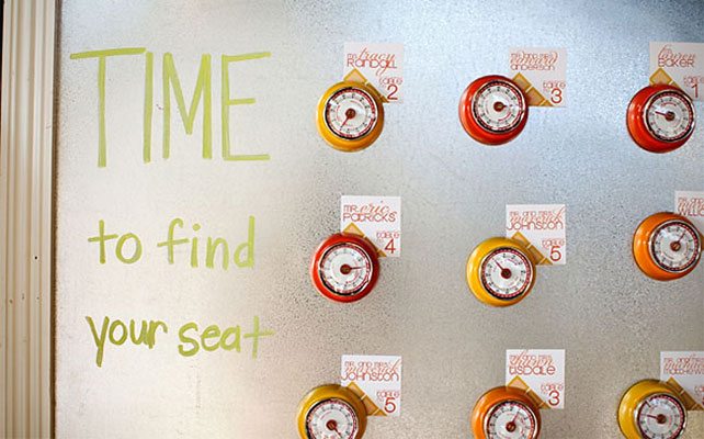 план рассадки гостей в стиле ретро