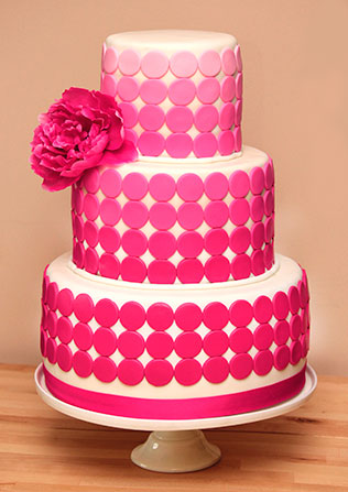 свадебные торты омбре