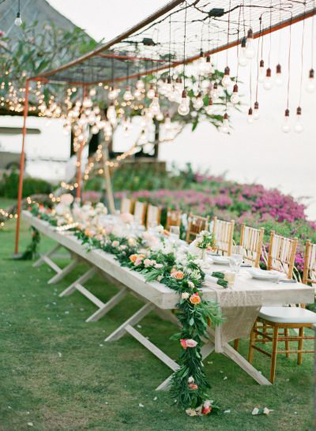 Свадьба под открытым небом: 35 идей для вечернего освещения 