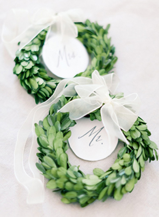 Свадьба в деталях: венки и веночки 