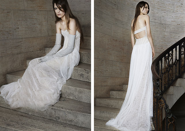 Свадебная коллекция Вера Вонг весна 2015