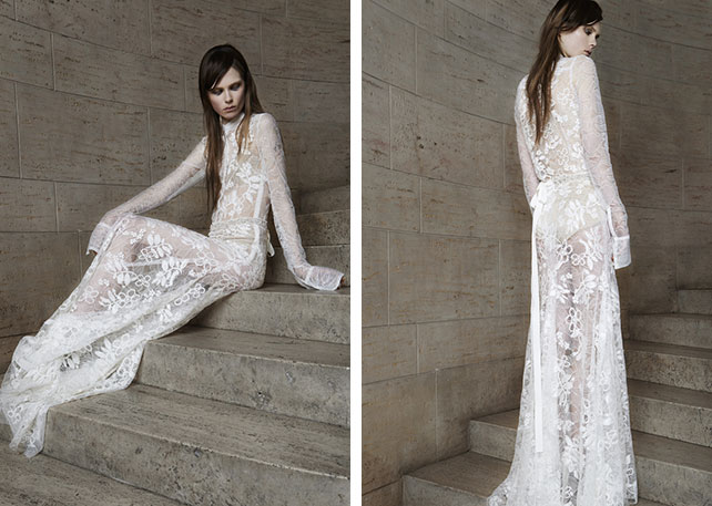 Свадебная коллекция Вера Вонг весна 2015