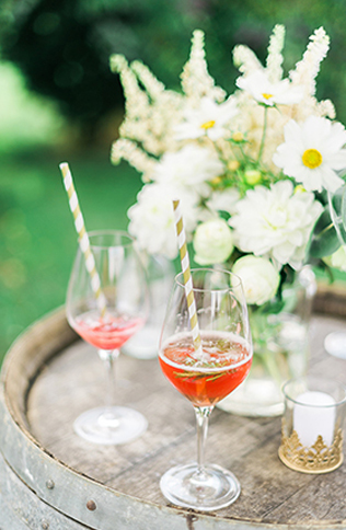 65 стильных идей для весенней свадьбы в саду, напитки