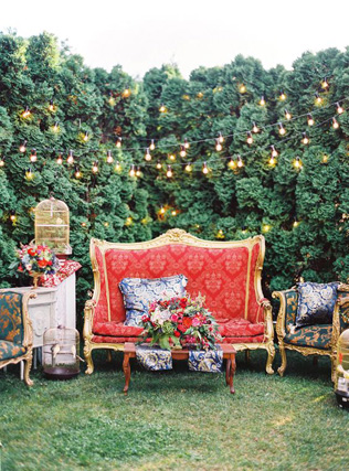 65 стильных идей для весенней свадьбы в саду