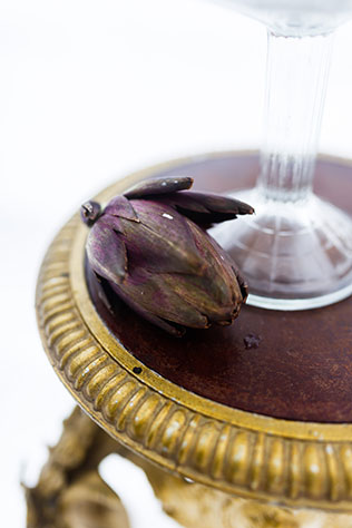 Винтажная нежность: зимняя свадебная фотосессия, фрукт