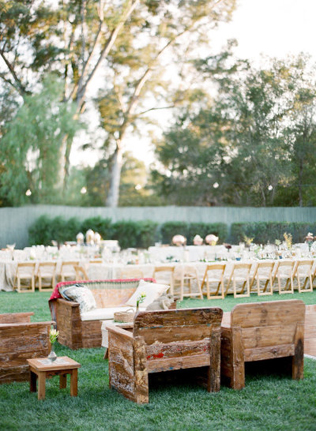 Свадьба в деталях: винтажная мебель 