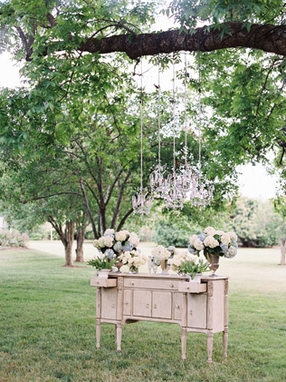 Свадьба в деталях: винтажная мебель 