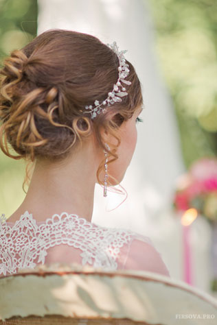 Волшебный ужин, украшения невесты