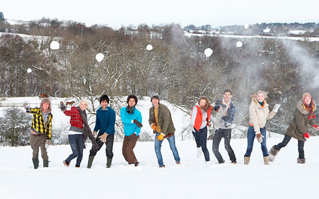 5 развлечений для второго дня свадьбы зимой