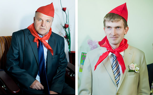 Выкуп в стиле пионеры