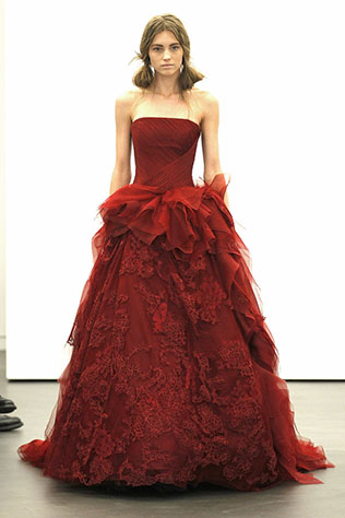 Cвадебное платье Веры Вонг