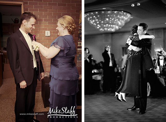 Свадебные фотографии молодожёнов с мамами, свадебное фото жениха с мамой