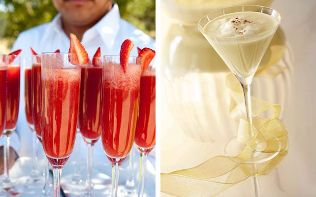 Как организовать приветственный коктейль на свадьбе