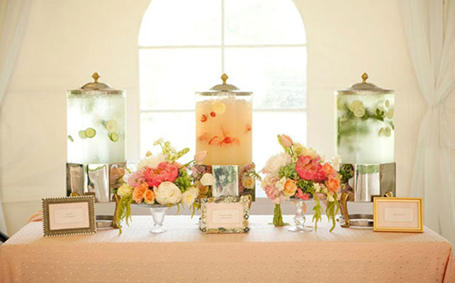 Как организовать приветственный коктейль на свадьбе