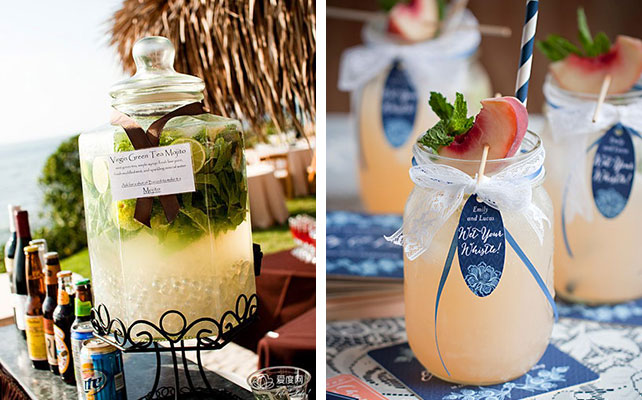 Как организовать приветственный коктейль на свадьбе