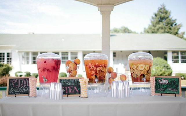 Как организовать приветственный коктейль на свадьбе