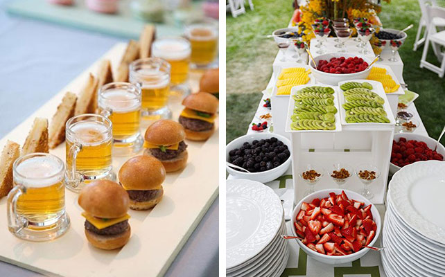 Как организовать приветственный коктейль на свадьбе