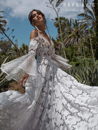 Дух свободы: свадебная коллекция Wild Soul 2019 от Rara Avis 