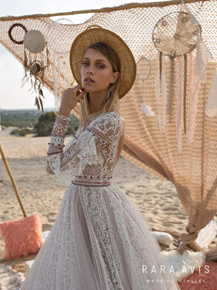 Дух свободы: свадебная коллекция Wild Soul 2019 от Rara Avis 