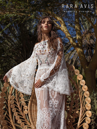 Дух свободы: свадебная коллекция Wild Soul 2019 от Rara Avis 