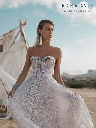 Дух свободы: свадебная коллекция Wild Soul 2019 от Rara Avis 