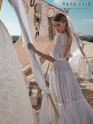 Дух свободы: свадебная коллекция Wild Soul 2019 от Rara Avis 