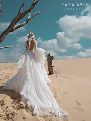 Дух свободы: свадебная коллекция Wild Soul 2019 от Rara Avis 