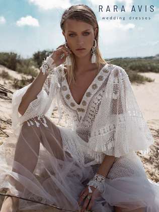 Дух свободы: свадебная коллекция Wild Soul 2019 от Rara Avis 