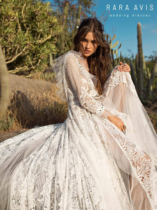 Дух свободы: свадебная коллекция Wild Soul 2019 от Rara Avis 