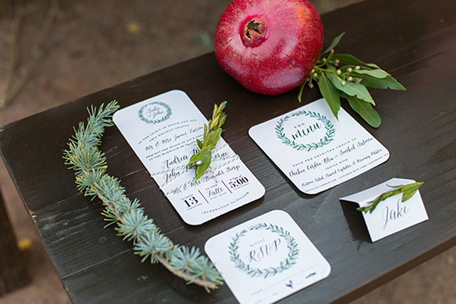 Winter Inspiration: 40 вариантов свадебной полиграфии 