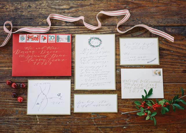 Winter Inspiration: 40 вариантов свадебной полиграфии 