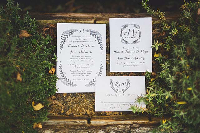 Winter Inspiration: 40 вариантов свадебной полиграфии 