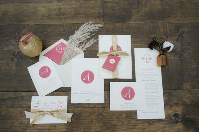 Winter Inspiration: 40 вариантов свадебной полиграфии 