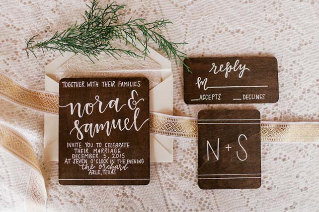 Winter Inspiration: 40 вариантов свадебной полиграфии 