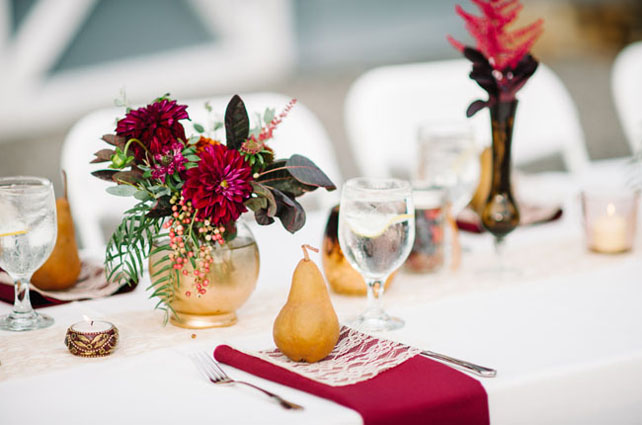 Сезон открыт: яблоки и груши для осенней свадьбы 