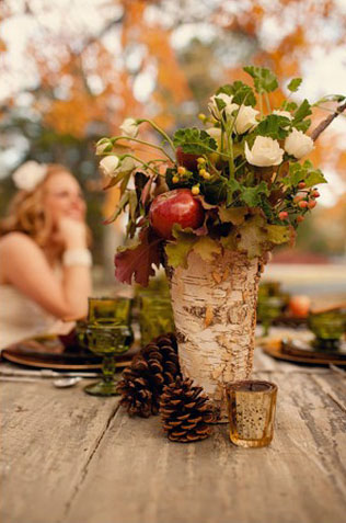 Сезон открыт: яблоки и груши для осенней свадьбы 