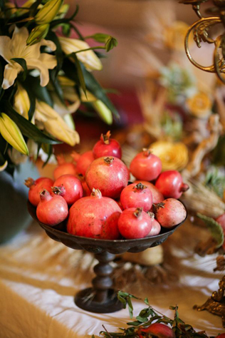 Яркий гранат: 40 идей для декора свадьбы 