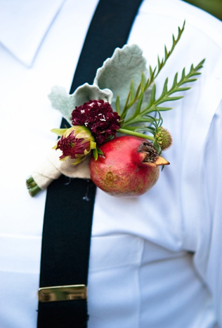 Яркий гранат: 40 идей для декора свадьбы 