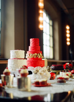 Яркий гранат: 40 идей для декора свадьбы 