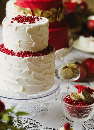 Яркий гранат: 40 идей для декора свадьбы 