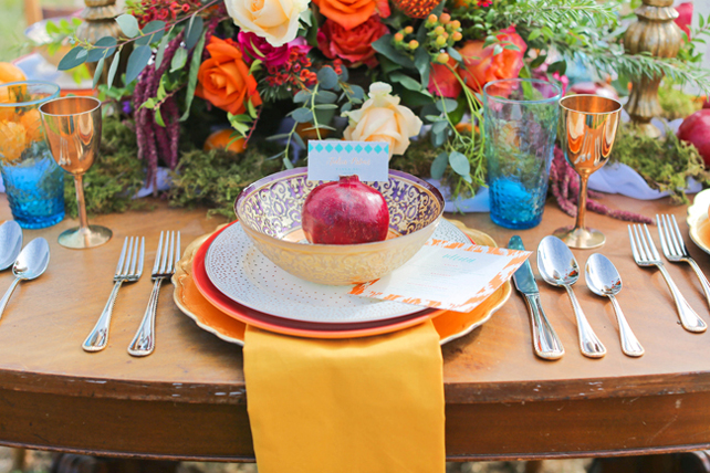 Яркий гранат: 40 идей для декора свадьбы 